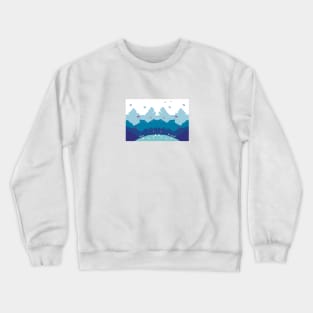 mountain view Crewneck Sweatshirt